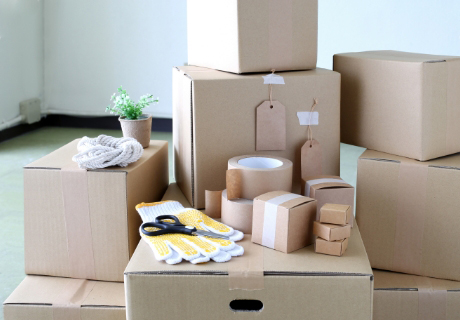 お荷物の運び出し回収作業